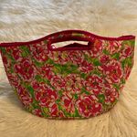 Lilly Pulitzer insulated Floral Bottle Opener Tote Bag / Beach Bag Photo 0