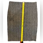 Loft  Outlet • Career Striped Black Pencil Skirt Work Office Wear Photo 3