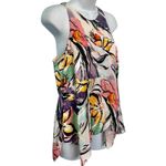 HD in Paris Anthropologie  Lucille Peplum Racer Back Pink Exposed Back Zipper 2 Photo 2