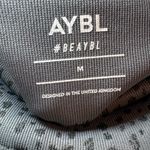 AYBL  Evolve Speckle Seamless Leggings  Black Gray Sculpting Scrunch Butt  Medium Photo 9