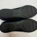 Calvin Klein Womens Black Leather Loafers Size 7.5 Photo 6