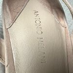 Antonio Melani  Bonny Suede Platform Block Heel Sandals Beige‎ Size 10 Photo 9