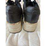 ALDO  Black with Sparkly inserts‎ Wedge Sneakers Women's Size 11 Photo 1
