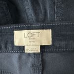 Loft Pants Womens 4 Petite Blue Corduroy Skinny Leg Cotton Modal Everyday Casual Photo 4