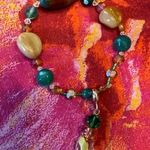 Cute Boho Beaded Elastic Bracelet. Dimensions in photos. Photo 0