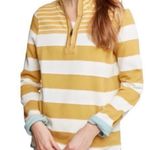 Fat Face The Airlie Mustard Yellow Quarter Zip Pullover Size 6 Photo 1