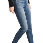 frame denim Frame Le High Skinny Piping Leather Trim High Rise Jeans - Size 31 Photo 4