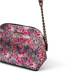Steve Madden Pink Blue Floral Zip Crossbody Bag Purse Photo 6