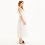 Club Monaco Womens Boho Beachy Floral Embroidered Fredelin Midi Dress XS White Photo 2