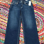 Miss Me NWT  Mid Rise Wide Blue Wash Denim Jeans Photo 0