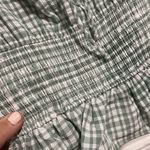 WAYF  smocked tank ruffled peplum gingham NWT medium Photo 1