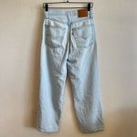 Levi's Baggy Dad Light Wash Mid Rise Straight Leg Denim Jeans Womens 24 Photo 1