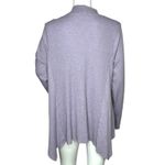 Anthropologie t.la Shirt Women Small Purple Sloane Waffle Knit Thermal Mock Neck Photo 3