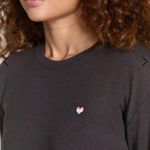 Spiritual Gangster  Vintage Black Amour Savasana Crewneck Sweater Photo 3