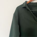 Frank & Eileen • patrick popover henley sweatshirt in evergreen sz L Green Size L Photo 10