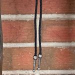 Star Bolo Tie Necklace with Turquoise Silver Photo 2