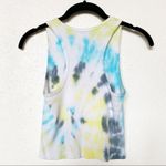 Brandy Melville Cropped Tie Dye Ribbed Tank One Size Photo 4