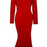 NWT Women’s sexy long sleeve evening prom mermaid dress size M Size M Photo 0