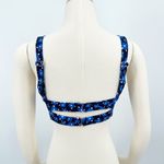 SWIMSUITS FOR ALL Paisley Bow Underwire Bikini Top Size 4 Photo 7