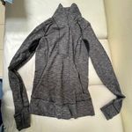 Lululemon  Think Fast Pullover Coco Pique Black / Black size 6 women’s sportswear Photo 3