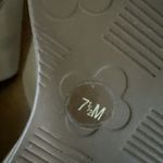 Gianni Bini Light Gold Sandals Womens 7.5 M Cork Wedge Platform Heels Slides Photo 8