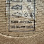 Qupid  Tan Strappy Block 4” Heel sandals Size 7 Photo 8