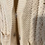 Old Navy  Cotton Chunky Knit  Cardigan Sweater SZ L Photo 5