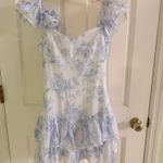 Beautiful dress silky skort underneath Blue Size XS Photo 7
