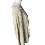 Free People I’ll Be Around Cardigan Sweater Oatmeal Open Front Sz Small Photo 11