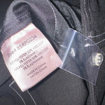 Badgley Mischka ‎ Wide Leg Crop Pant With Contrast Stitching Black NWOT Size 6 Photo 7