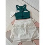 Outdoor Voices NWT  White Hudson 4" Skort & Move Free Cropped Top Bundle Sze XXS Photo 2