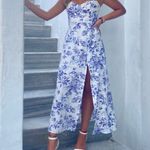 Petal and Pup Blue and white floral maxi dress Photo 1
