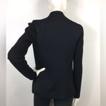 Vince  Draped Blazer with Ribbed Knit Sleeves Size 0 Photo 9