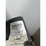 Armani Collezioni Gray Wool Blend Pencil Skirt Size 10 Photo 3