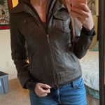 la coalition Leather Jacket Photo 0