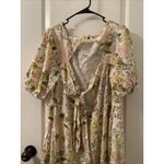 Who What Wear Women's Short Sleeve Floral Print Maxi Dress Size XL Photo 8