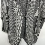 Pink Rose  Kimono Sweater Aztec Design size Medium Photo 4