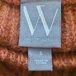 Worthington NWOT Women’s Brown Crew Neck Long Sleeve Knit Pullover Sweater Small Photo 2