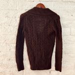 Old Navy vintage cardigan sweater for women, brown, button down, long sleeves, size s Photo 7