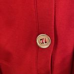 Allison Daley  Women’s Jacket size P/L brand new color red length 28” Photo 5