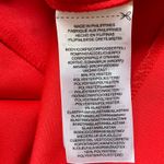 Ralph Lauren Women's Cocktail Dress Size 14 Red Sleeveless One Shoulder Sheath Photo 10