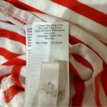 J.Crew Red and White Striped 100% Cotton Dress Size Small Photo 8