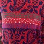 Karen Scott Vintage paisley II Print Sweater Photo 4