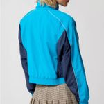 Umbro NWT Women's Diamond Flashback Jacket 2.0 In Blue Jewel/Dark Navy Photo 13