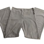 Elevenses  side 2 dress pants The Brighton wide leg gray button side Photo 4