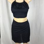 Zuliana Size Small 100% Rayon Black Beach Skirt Set. New Without Tags. Photo 1
