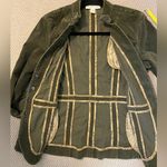 Coldwater Creek  Fall jacket/blazer. Fall moss green color, size 6P. Velvet Photo 10