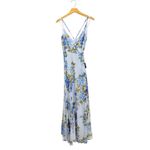 Lulus Breathtaking Blossom Light Blue Floral Print Maxi Dress size Large NWT Photo 2