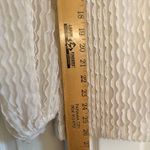 Vintage Ruffle Sheer Blouse Top Made In France Coquette Lace Cottage S White Photo 8