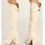 Lulus Giseley Bone Knee High Boots Photo 1